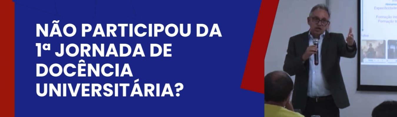 CEDUC disponibiliza no Youtube a palestra completa da 1ª Jornada de Docência Universitária