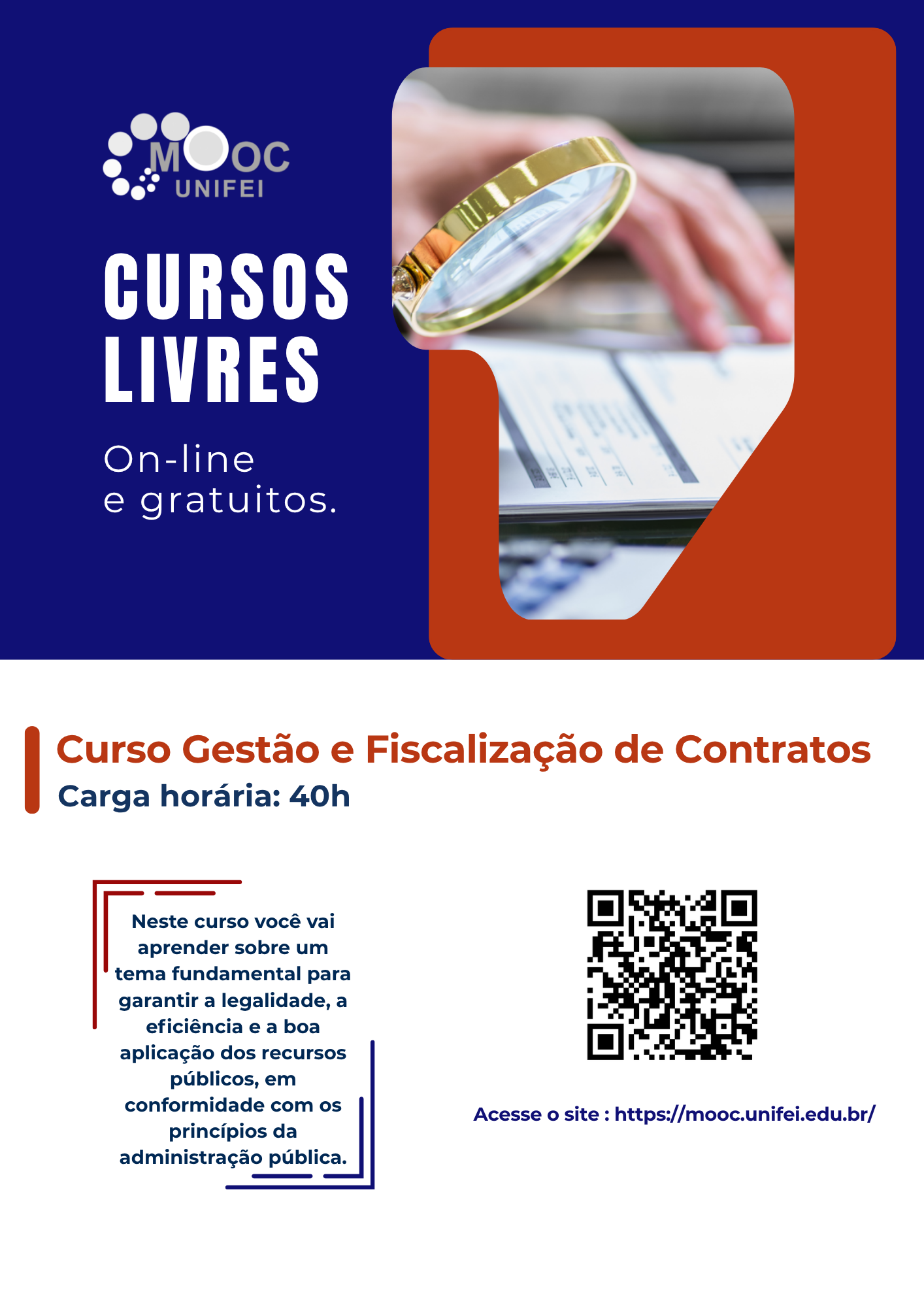 Curso Gestão e Fiscalização de Contratos