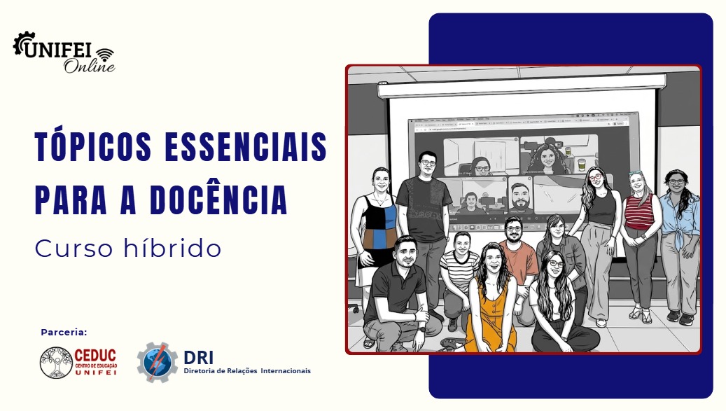 Tópicos Essenciais para a Docência – Curso Híbrido.